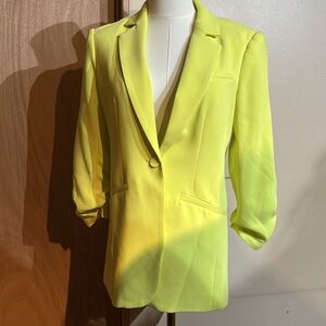 Cinq à Sept Yellow khloe jacket